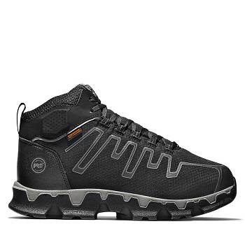 Timberland Férfi PRO Powertrain Alloy Toe Met Guard EH Munkavédelmi Bakancs Fekete